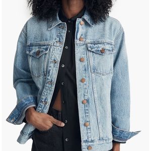 NWT Madewell Denim Trucker Jacket
